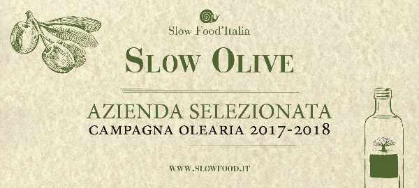 attestato slow olive 2017 18